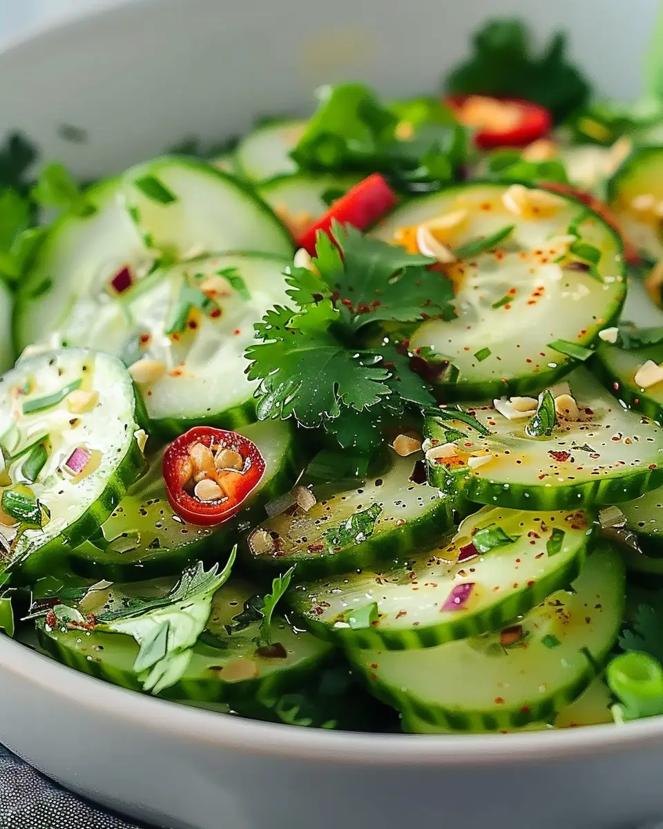 Juicy Thai Cucumber Salad: A Refreshing Twist for Your Table