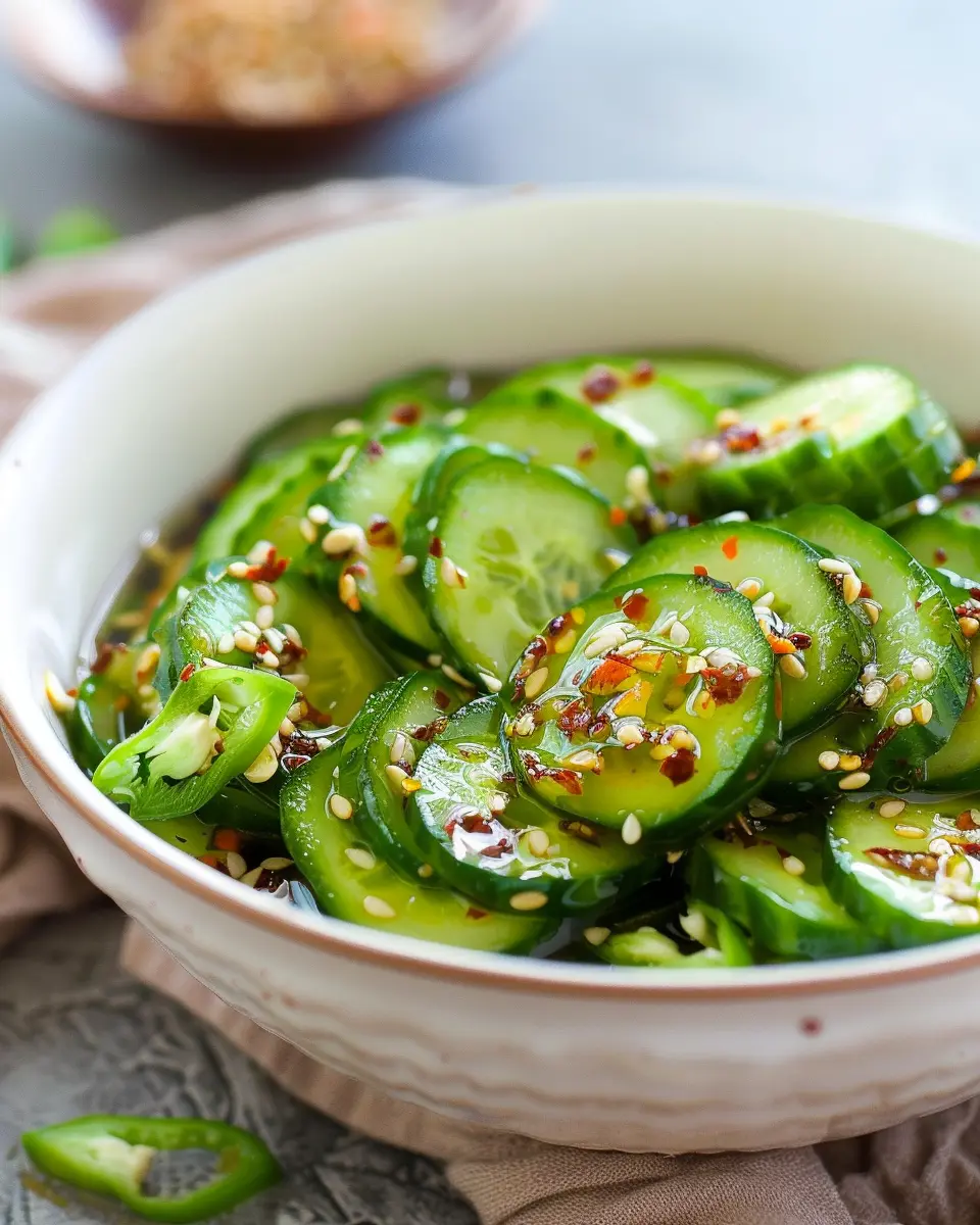 Asian Cucumber Salad TikTok Recipe: Refreshing and Easy to Make
