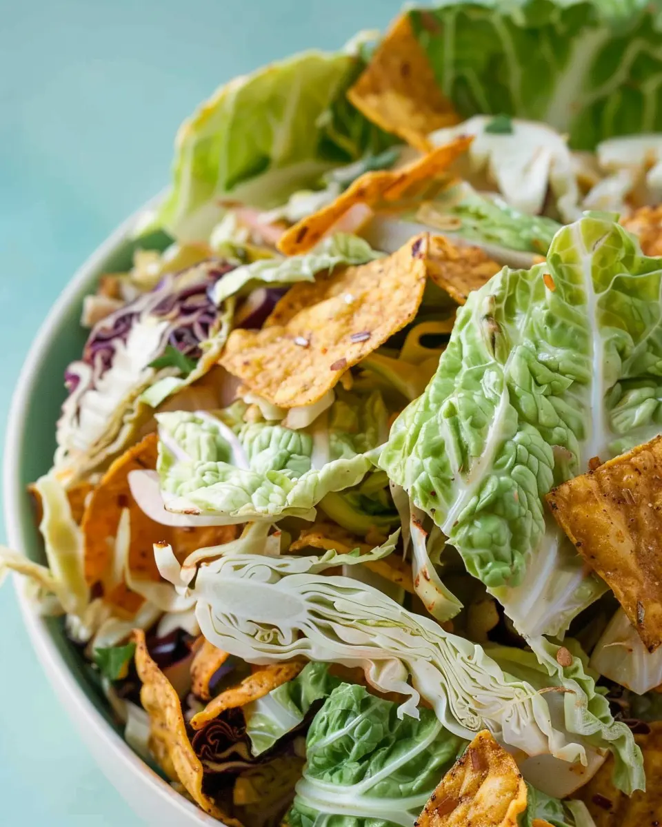 Frito Cowboy Cabbage: Easy Turkey Bacon and Beef Delight