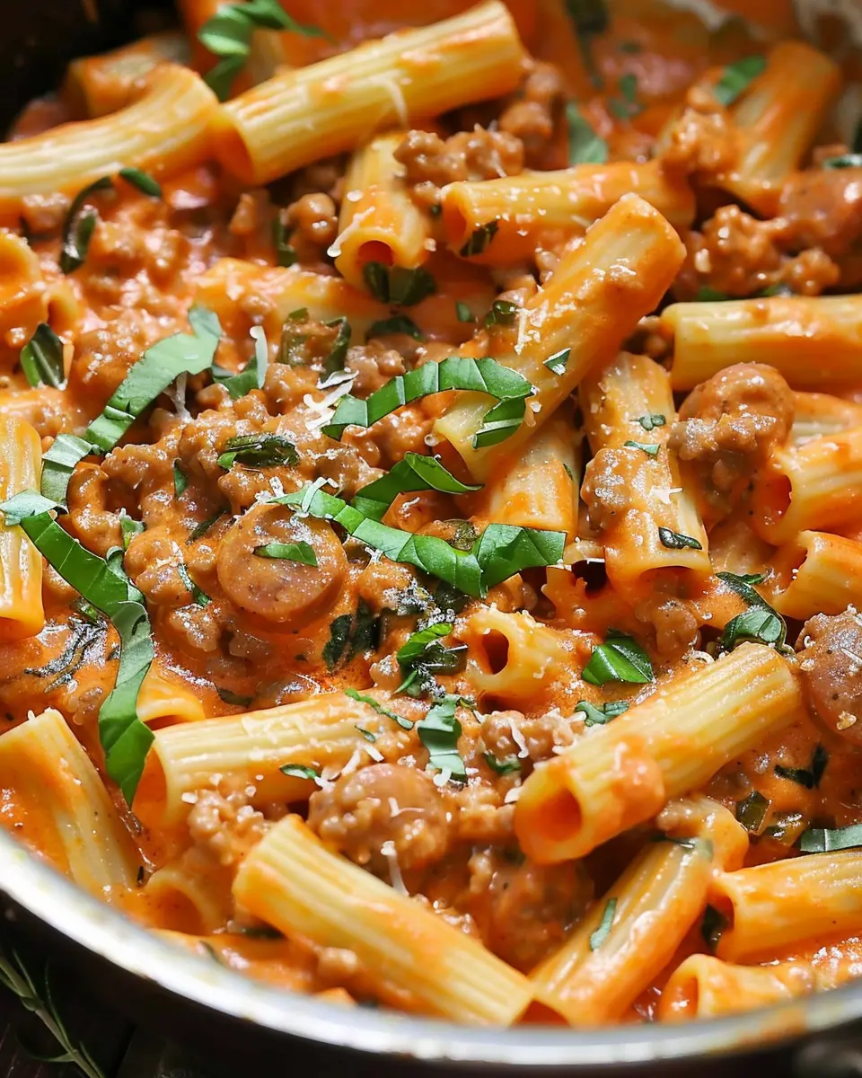 Creamy Sausage Rigatoni: The Best One-Pot Meal in 30 Minutes