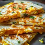 Cheddar Egg Quesadilla Recipe