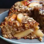 Healthy Oatmeal Apple Cake
