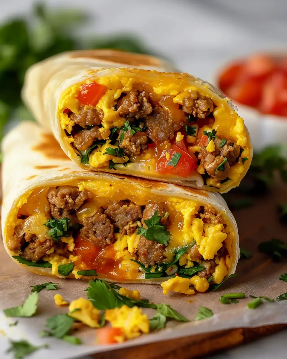 Protein-Packed Breakfast Burritos: Freezer-Friendly and Delicious