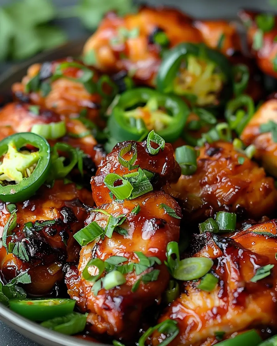 Jalapeno Chicken: Easy Spicy Delight with Turkey Bacon & Chicken Ham