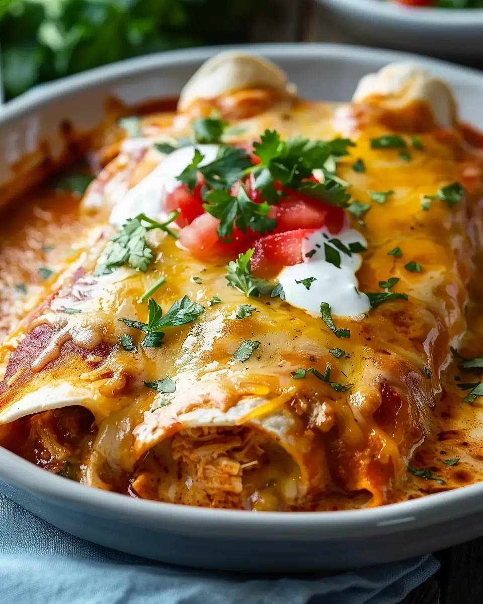 Easy Chicken Enchiladas Recipe: A Quick and Flavorful Dinner Delight