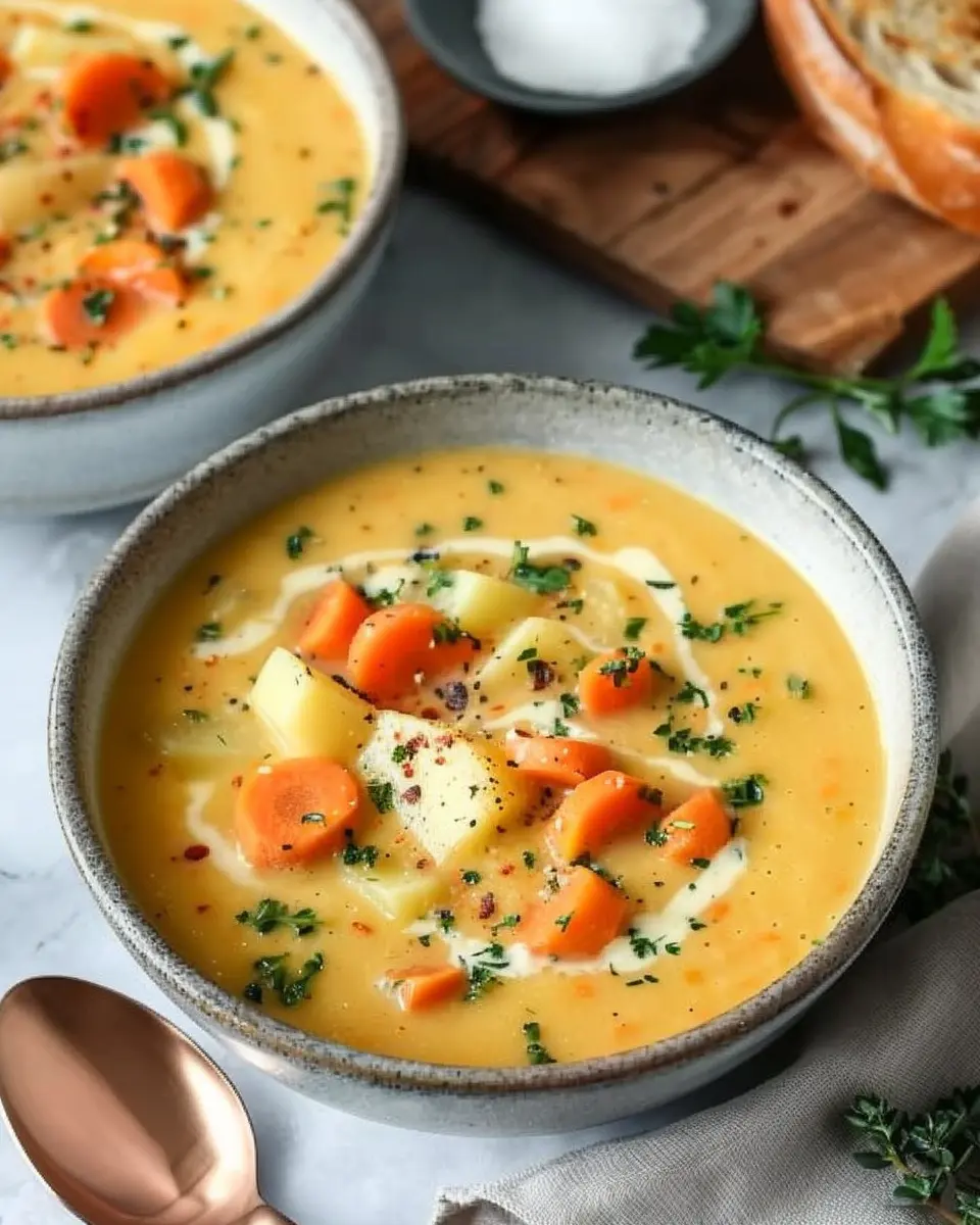 Carrot Potato Soup: Easy, Cozy Comfort for Your Dinner Table